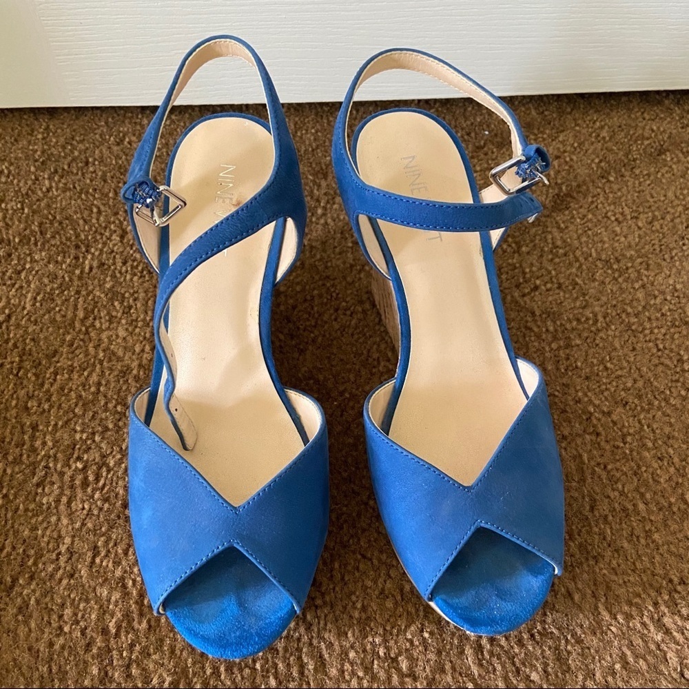 Nine West Cork Wedges - Picture 2 of 5
